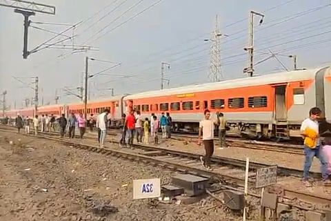 One AC and two general coaches of the train from Chennai to West Bengal's New Japaiguri jumped off the tracks.