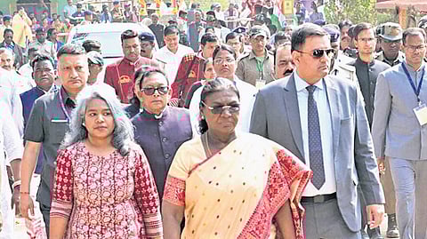 President Droupadi Murmu 