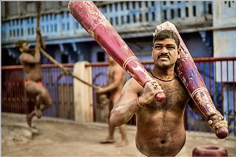 Pahalwans at an akhara