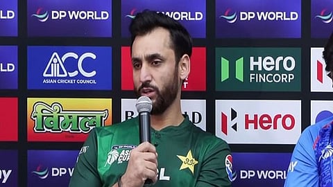 Pakistan skipper Salman Agha