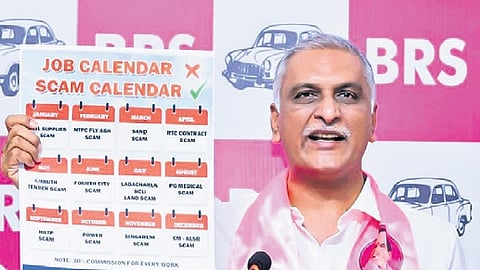 BRS leader T Harish Rao