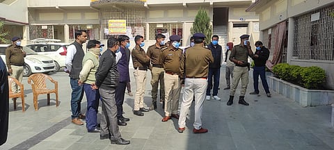 Police and administrative officials reached the spot immediately after being alerted by the dharamshala staff.