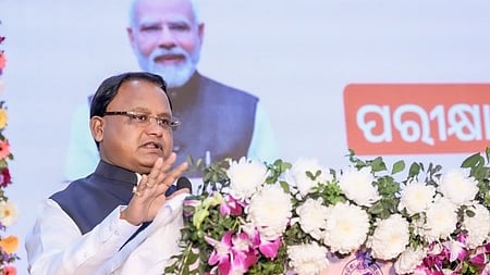 Odisha Chief Minister Mohan Charan Majhi. 