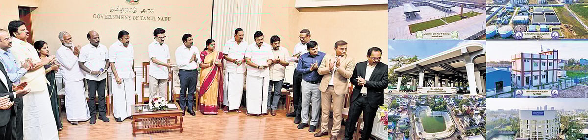 Stalin lays foundation stones for new drinking water projects worth Rs 932 crore