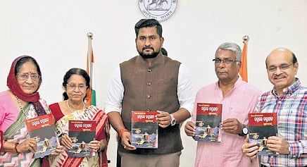 Odia Language, Literature and Culture minister Suryabanshi Suraj on Friday released an innovative children’s story book on space science titled ‘Chandrare Chandrajana’.