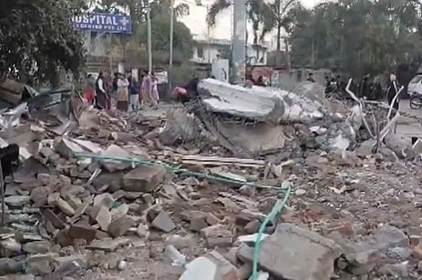 Eight of the injured are undergoing treatment, while five have been discharged after primary care, officials said.