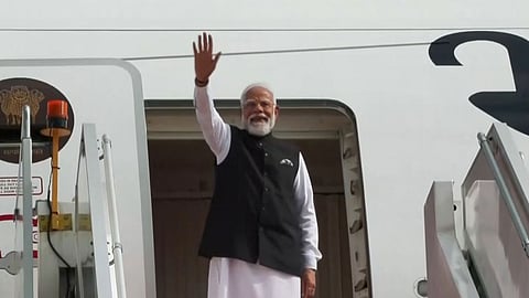 Prime Minister Narendra Modi on Wednesday left for Israel for a two-day visit 