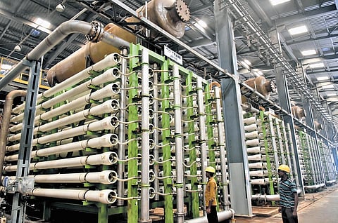 According to Metro Water data, the 150 MLD desalination plant has been producing only about 50 MLD over the past few weeks