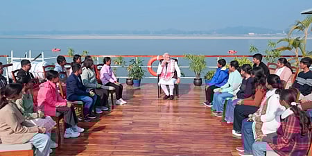 Self-confidence, health, discipline key to success: PM Modi to Assam students at Pariksha Pe Charcha