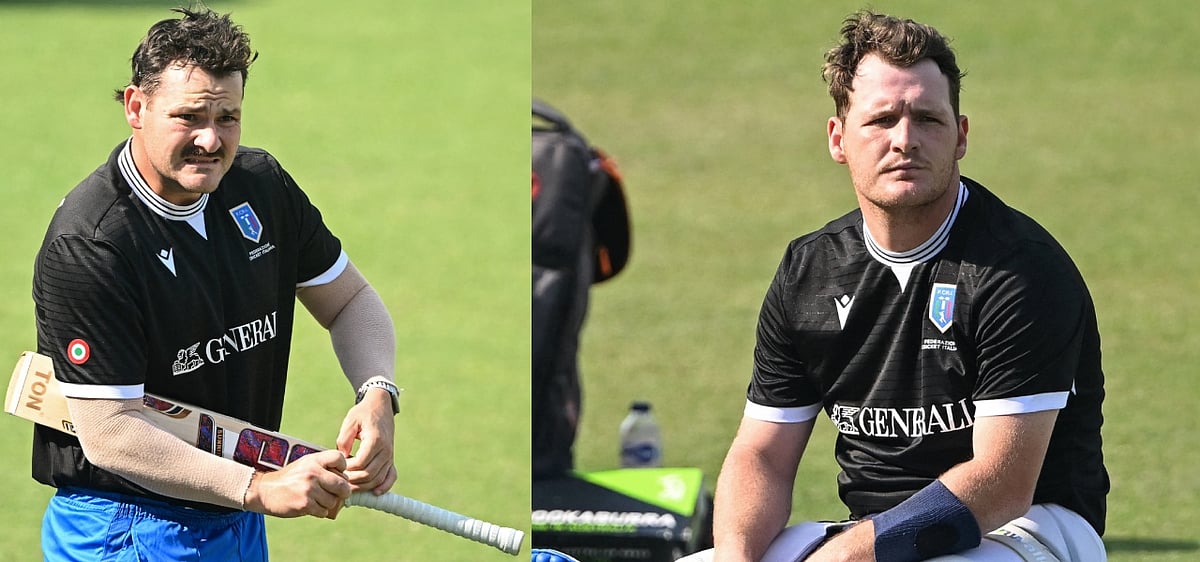 T20 World Cup 2026: Father coaches rugby as sons make their mark in cricket for Italy — the Manentis' story