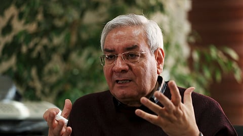 ARŞİV FOTOĞRAFI - 1979'daki ABD Büyükelçiliği işgalinin İranlı öğrenci liderlerinden İbrahim Asgharzadeh, 29 Ekim 2019'da Tahran'da Associated Press ile yaptığı röportajda konuşuyor.