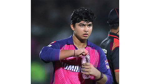 The 15 year old smashed a 15 ball fifty to set up Rajasthan Royals’ commanding win over CSK on Monday.