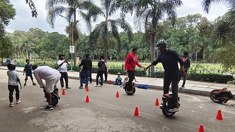 Where there's a wheel: Bengalureans are now using unicycles to commute