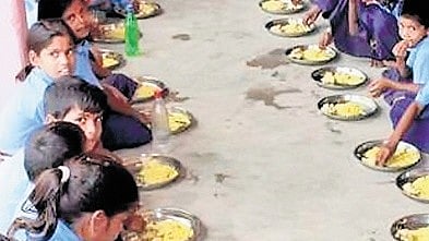 Midday meal image used for representative purpose.