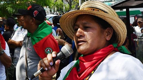 Senator Aida Quilcue was kidnapped.