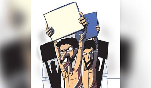 The protestors alleged that injustice was being meted out by the Central and State governments to people staying inside the forests, and termed the voluntary tribal relocation programme illegal. 