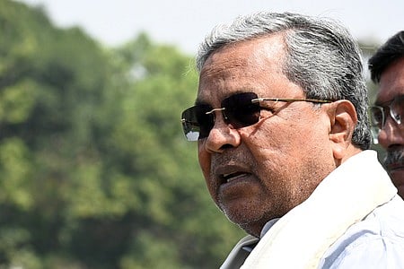 Karnataka Chief Minister Siddaramaiah.