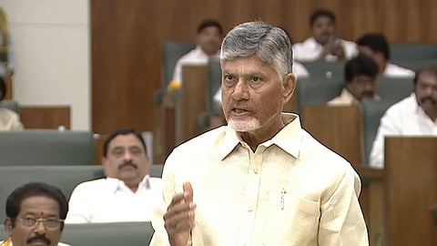 Andhra Pradesh CM Nara Chandrababu Naidu