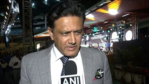 Anil Kumble.
