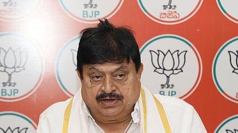 BJP State president N Ramchander Rao.