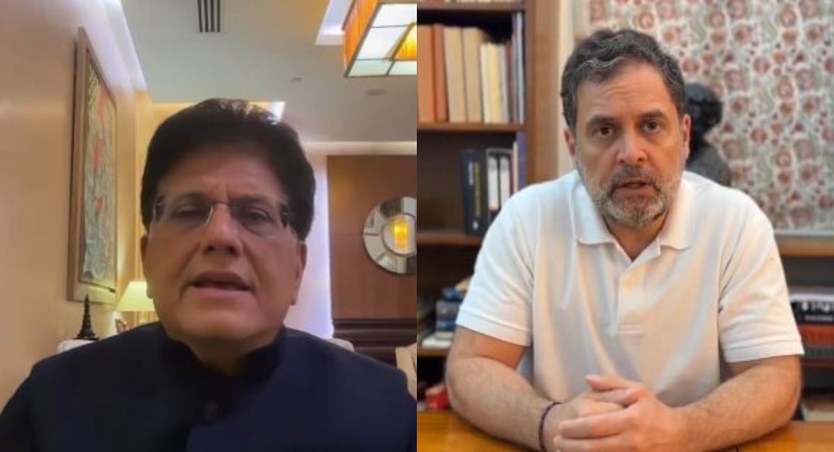 'Piyush Goyal ji..dont lie': Rahul vs Commerce Minister over Congress leader's meeting with farmers