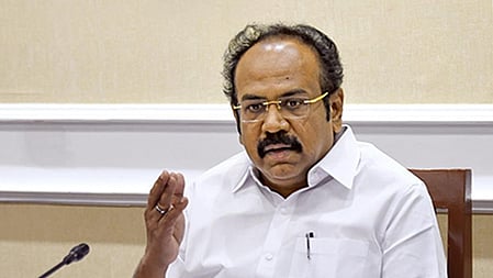 Tamil Nadu state finance Minister Thangam Thennarasu