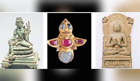 Artefacts from Harappa, Mohenjodaro, and Taxila among key exhibits.