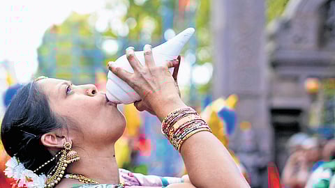 Scores throng Srisailam to witness Rathotsavam