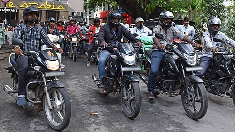 Members of the Bike Taxi Welfare Association. Image used for representational purposes only.