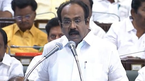 Tamil Nadu Finance Minister Thangam Thenarasu.