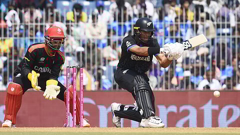 Rachin Ravindra in action against Canada on Tuesday