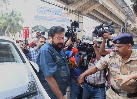 Actor Jayaram arrived at the Enforcement Directorate office for questioning by the SIT in connection with the Sabarimala gold smuggling case