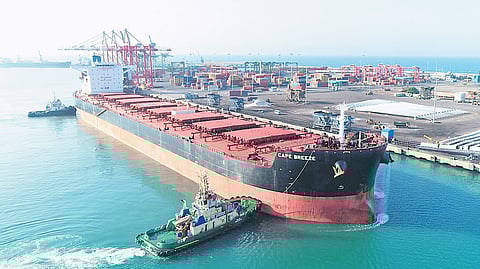 TN government, in coordination with the DG of shipping, is working on a road map for a proposed greenfield shipbuilding cluster in Thoothukudi