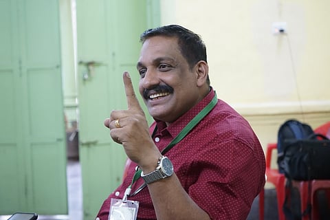 Subedar Major P V Manesh (retd) 