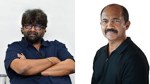 Joju George (L), Venu Kunnappilly (R)