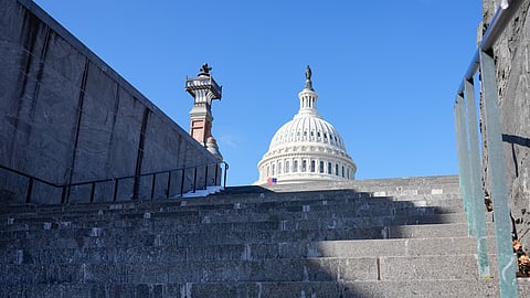 The US Capitol is seen Friday, Feb. 13, 2026, in Washington.