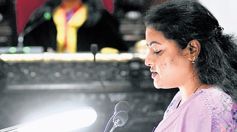 Chennai corporation budget in progress.