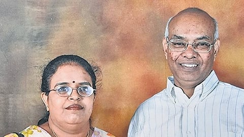 Sandhya Shri and Nagesh Ishwar Rao