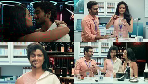 Stills from the Double Occupancy title promo