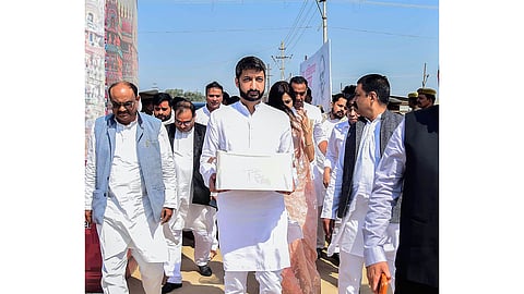 Jay Pawar, the younger son of Maharashtra Deputy Chief Minister Ajit Pawar. 