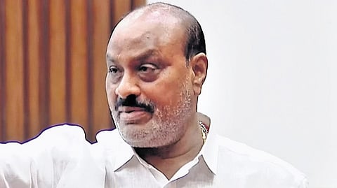 Andhra Pradesh Agriculture Minister Kinjarapu Atchannaidu.