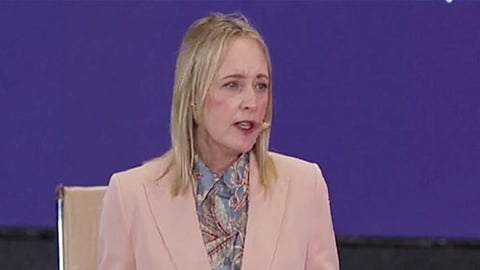 Accenture CEO Julie Sweet highlights need for AI access for SMEs to drive inclusive global growth