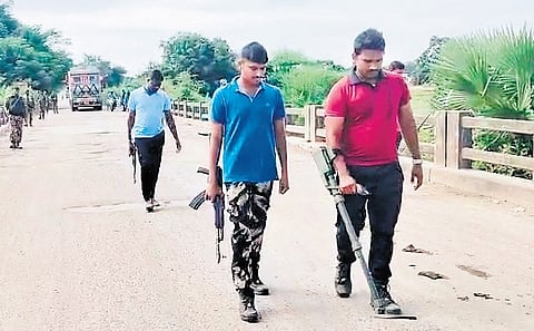 Security measures and vehicle checks have also been intensified in Mulugu, as well as in Kataram and Mahadevpur in Bhupalapally district.