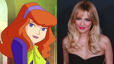 Daphne from Scooby-Doo (L) and Mckenna Grace (R)