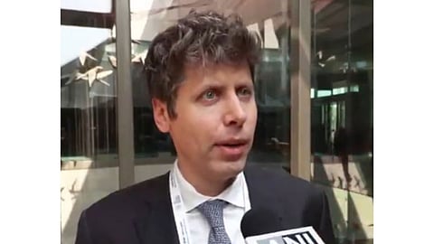 Sam Altman, CEO and co-founder of OpenAI at the AI Summit 2026. 