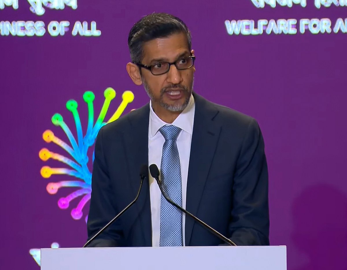 AI will 'undeniably reshape' workforce, can help emerging economies: Google CEO Pichai at AI summit