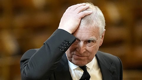 Former prince Andrew 