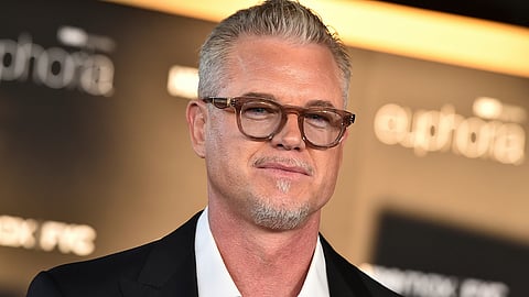 Eric Dane arrives at a promotional event for the series "Euphoria," in Los Angeles, April 20, 2022.