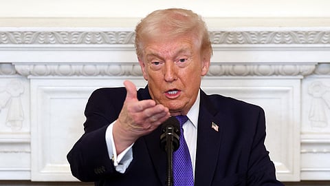 US President Donald Trump.