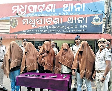 Police seized a countrymade pistol, two live cartridges, one empty cartridge, three vehicles and four mobile phones from the accused.